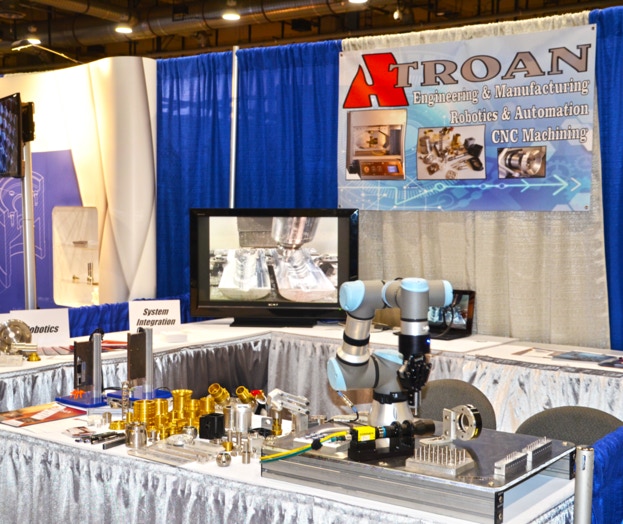 Our booth at Design 2 Part Show in Grapevine Tx